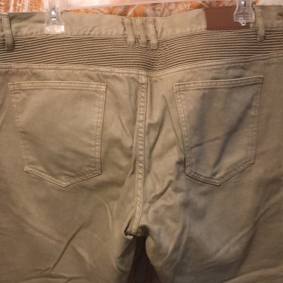Crysp Demin Mens Khaki Pants - Picture 3 of 5